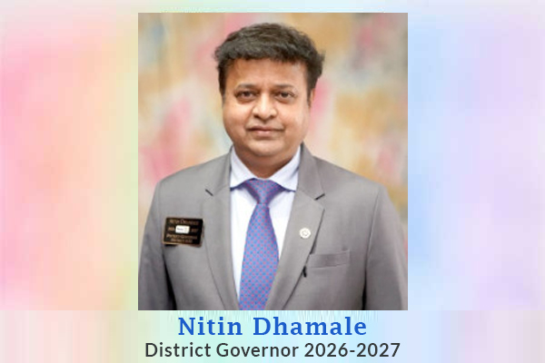 District Governor Nitin Dhamale 26-27