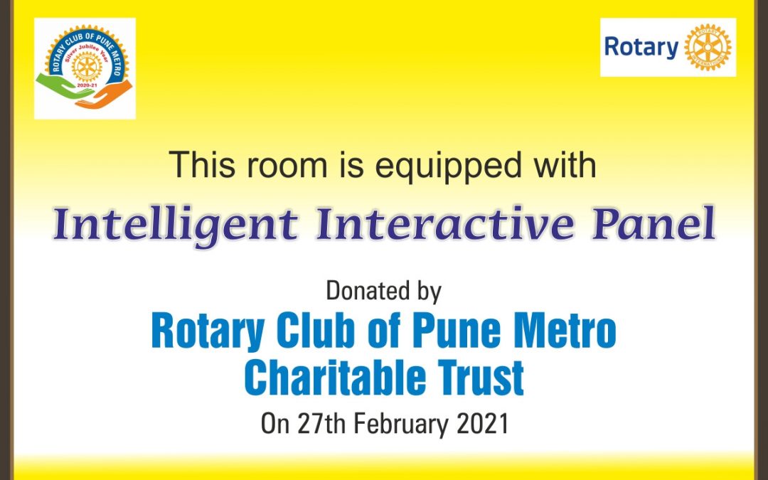 Interactive Intelligent Panel Project February 2021